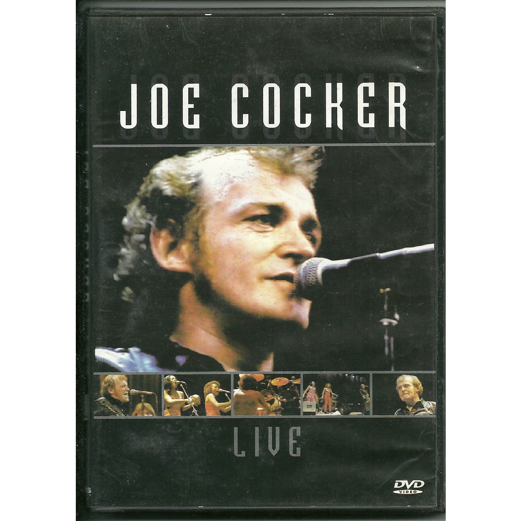 Joe Cocker - Live - Dvd - Tenho + Dvd's