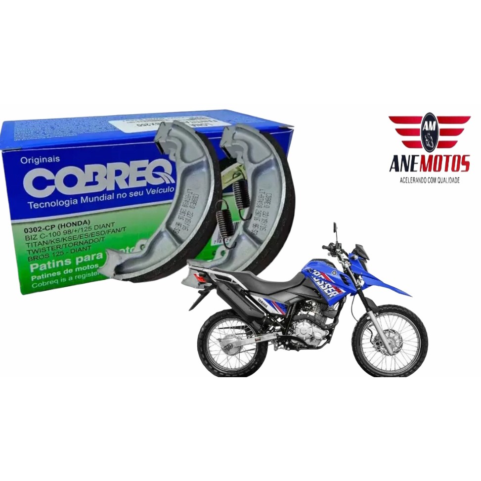 Lona Freio Patim Yamaha Crosser 150 | Shopee Brasil