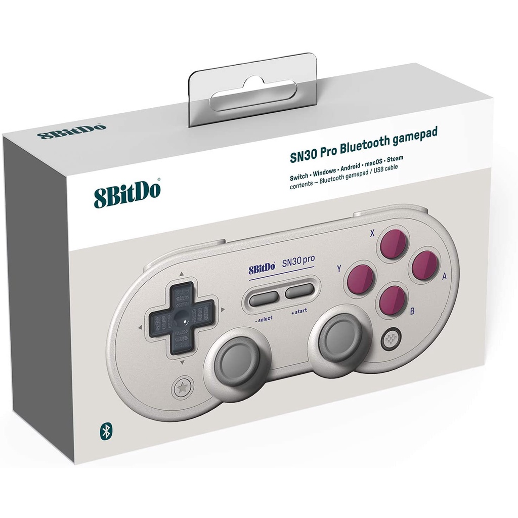Controle SN30 Pro - G Classic Edition - 8BitDo - Nintendo Switch ...