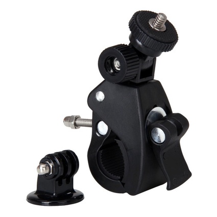 Suporte Mosquetão Moto Arma Arpão Bicicleta Acessórios Gopro