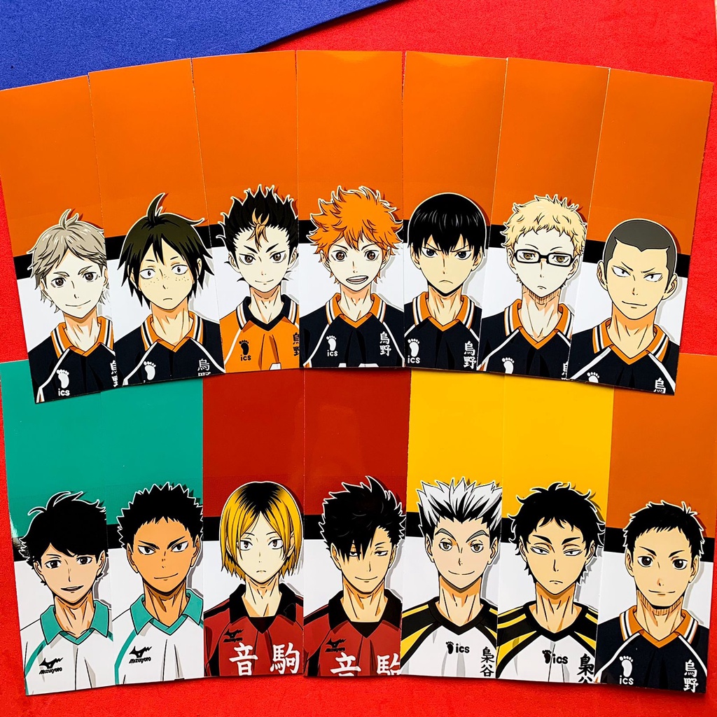 Marcador De P Gina Haikyu Shoyo Hinata Tobio Kageyama Yu Nishinoya