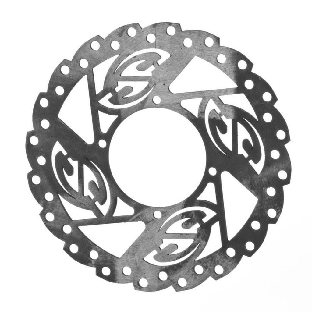 Disco de Freio Dianteiro Pro Tork TR 100F Cromado em Oferta na Shopee