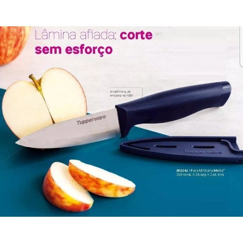Faca Utilitaria Media Tupperware Shopee Brasil