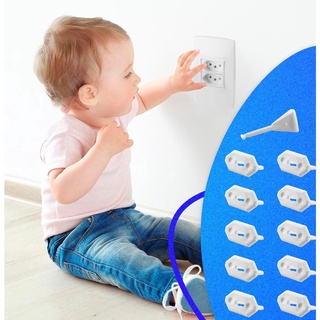 Protetor Tomada Bebe Seguranca Contra Choque C Chave o Shopee Brasil