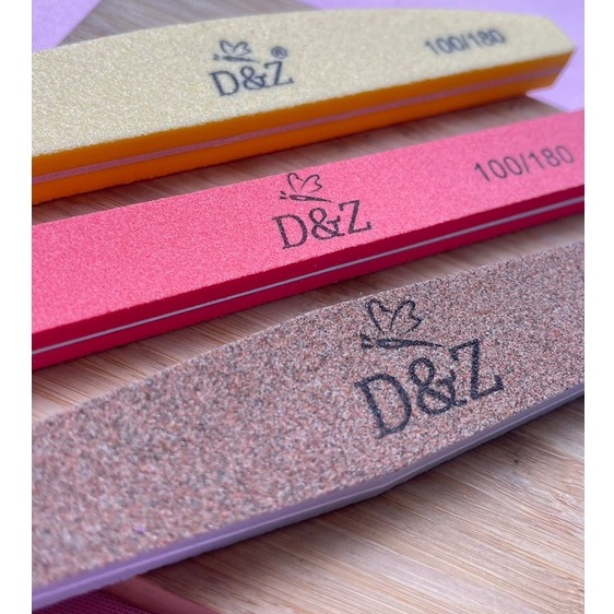 Detalhes do Lixa Polidora D&Z Para Unhas Profissional Bumerangue/Reta/Caixão