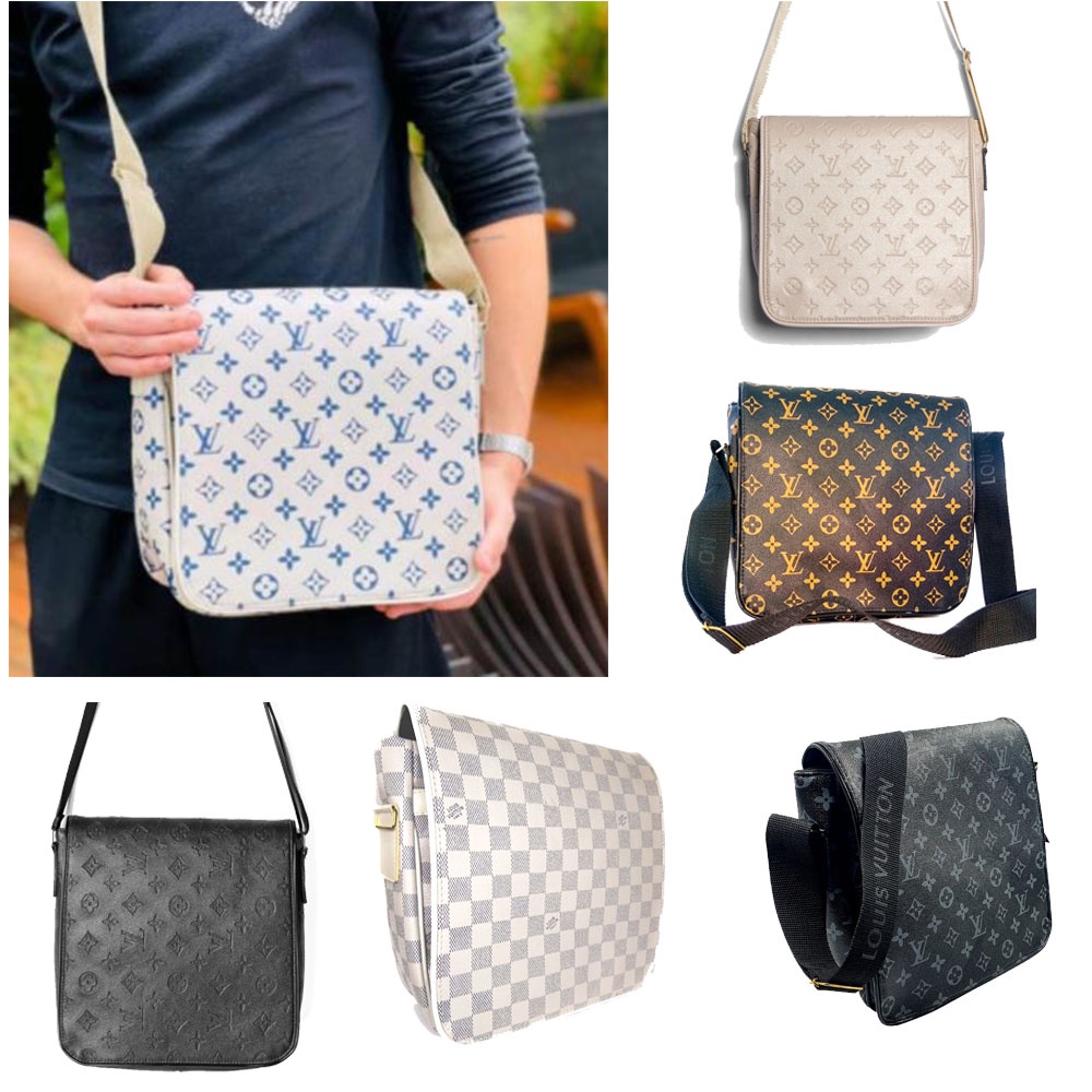 Bolsa Pasta Louis Vuitton Masculino Feminino Transversal Executiva Imperdível Promoção