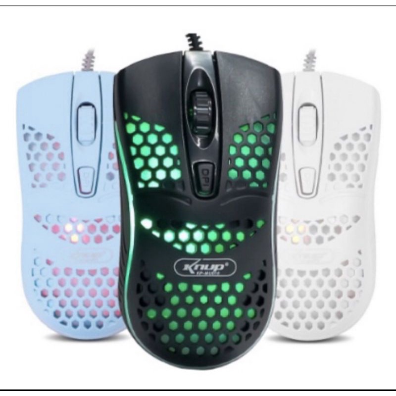 Mouse Gamer Para Jogos Com Led Rgb Optico Com Fio Usb Ergonômico Super Leve
