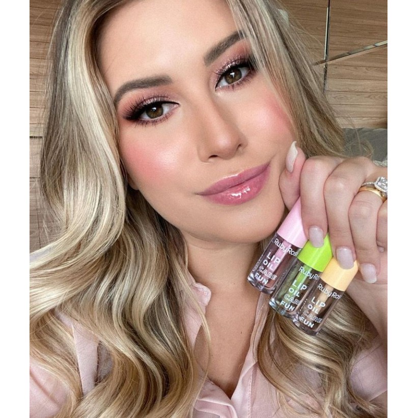 Lancamento Lip Oil Ruby Rose Hidratante E Gloss Labial Atacado Box 24 Pecas Shopee Brasil