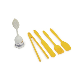 Kit de Utensílios de Cozinha C/ Infusor 5 Peças AM - OIKOS