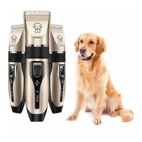 Kit Maquina de Tosa (600156-600987) Resistente Agua Aparadora Profissional P/Cachorro, Pet