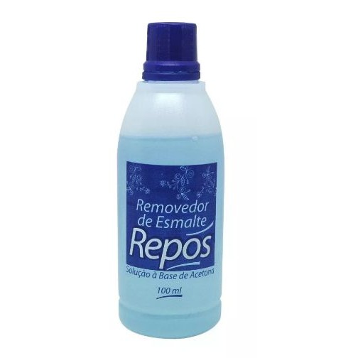 Removedor de Esmalte com Acetona 100ml - Repos