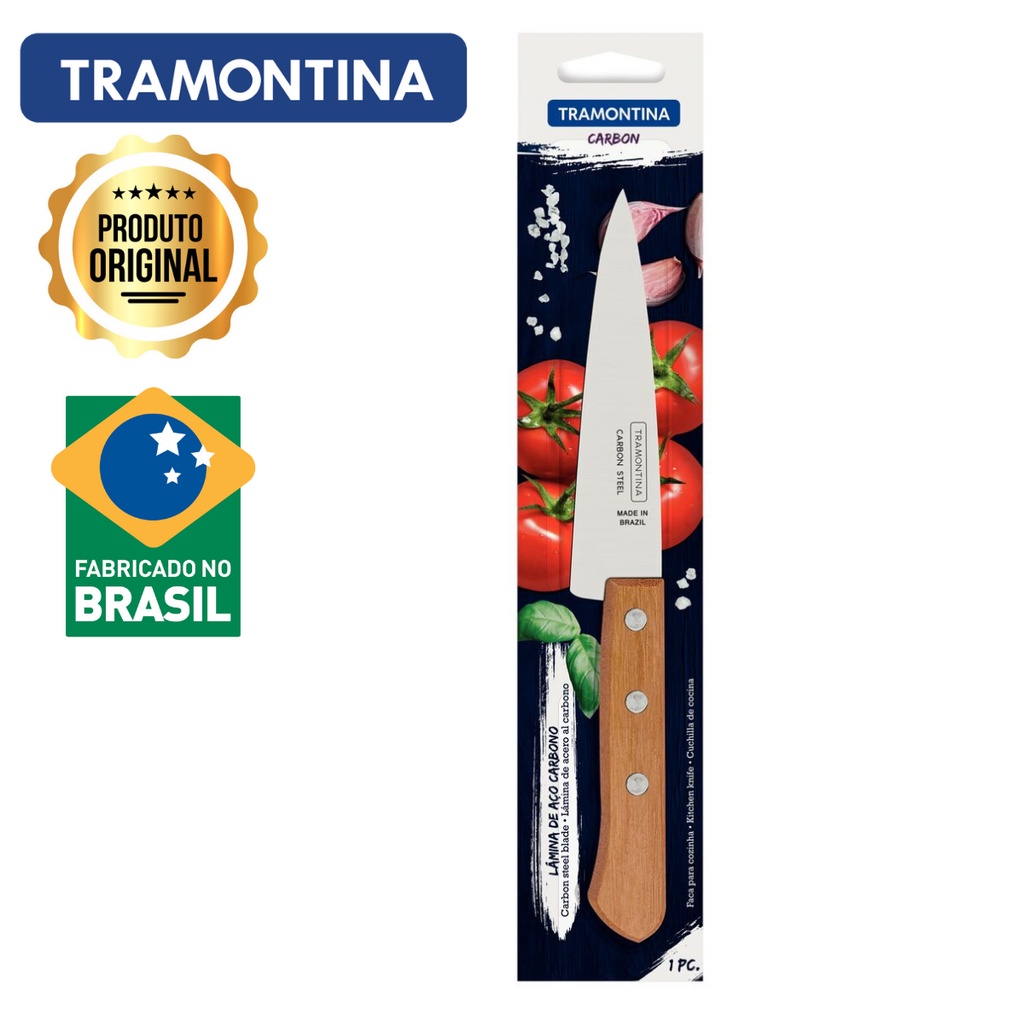 Faca Peixeira Tramontina 5" Polegadas Original em Oferta na Shopee