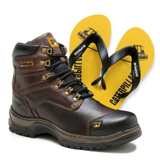 Bota masculina hot sale caterpillar 2189 castanho