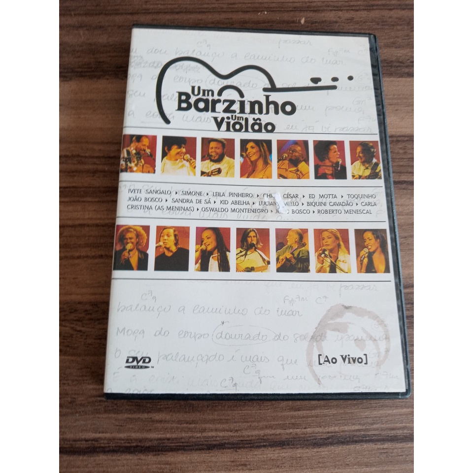 DVD Um Barzinho, Um Violão com Ed Motta, Roberto Menescal, João Bosco e Mais