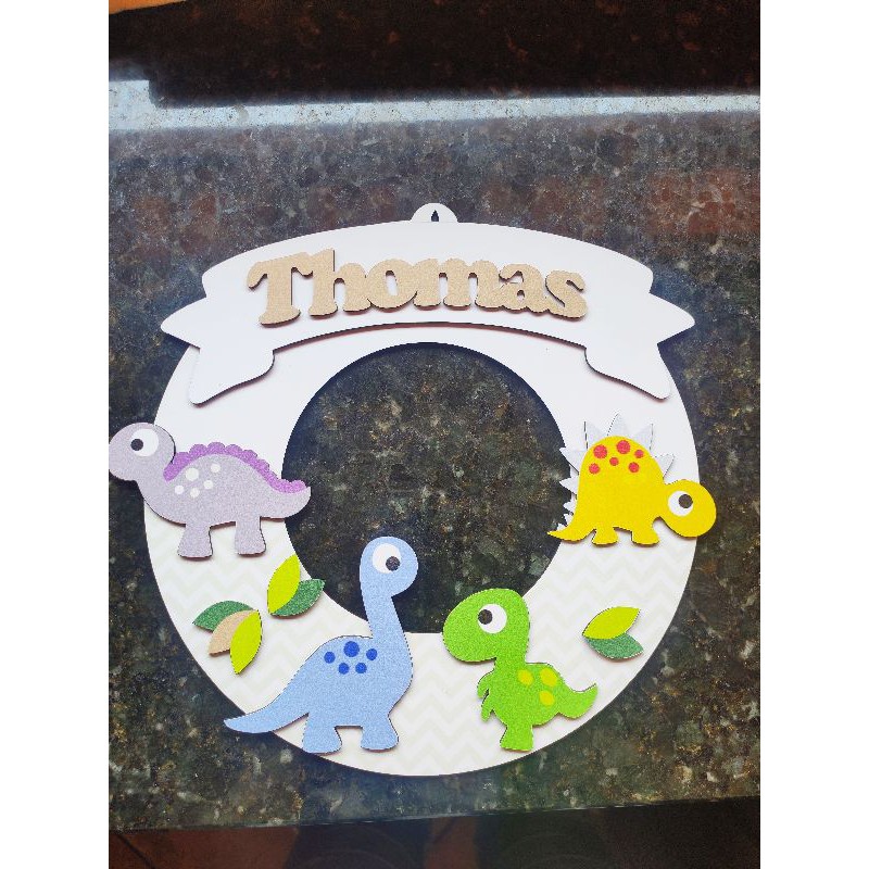 Porta Maternidade Dinossauros baby