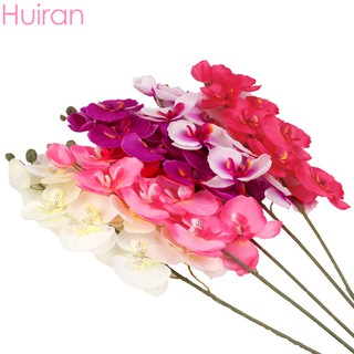 Orquídea Borboleta De Toque Real Flores Artificiais Para A Nova Casa Festa De Casamento Decoração De Bricolage O Dia Dos Namoradospresente De Natal