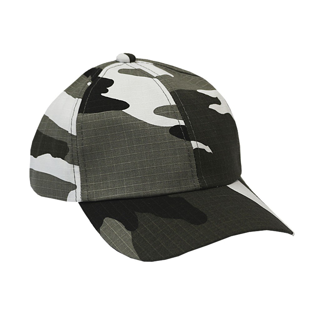 Boné Militar Liso Rip Stop | Camuflada Urbano Gelo - Atack