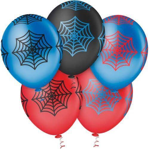 Balões Homem Aranha Bexiga Festa  - 25 Unidades em Oferta na Shopee