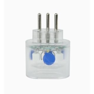 Protetor Eletrico DPS Clamper Pocket 3 Pinos 10A TRANSPARENTE - Proteção contra Surtos Elétricos e Raios