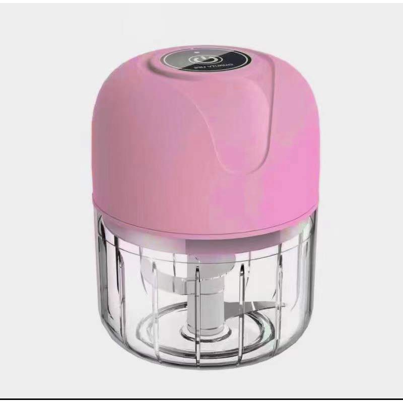 Mini Triturador Sem Fio Elétrico 250ML  De Alimentos Para Legumes Alho Gengibre- C45