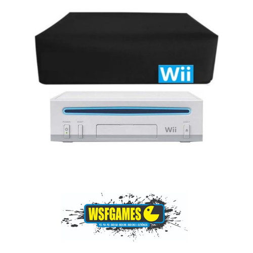 Capa Nintendo Wii - Case Skin Anti Poeira Impermeável em Oferta na Shopee