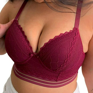 kit 2 Sutiãs Plus Size Reforçado 48 à 56 Sustentação Bojo e Alça Larga Rf 3879