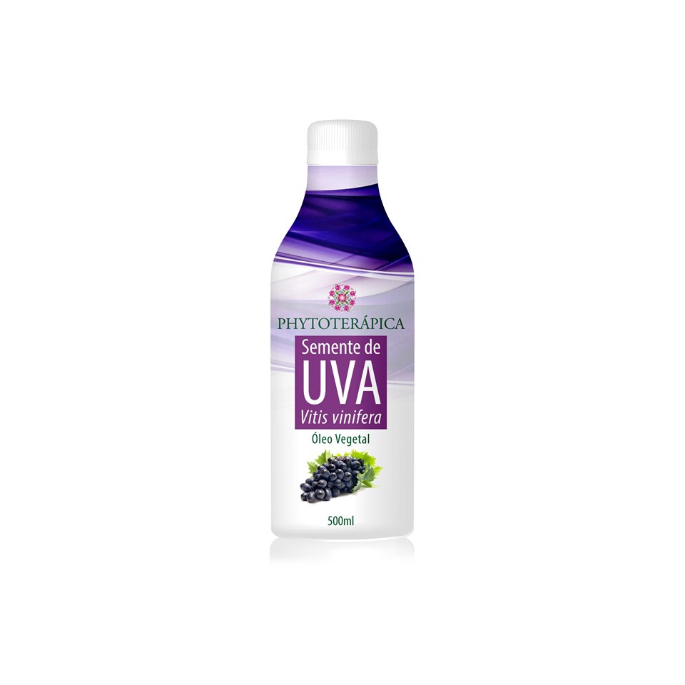 Óleo Vegetal De Semente De Uva 500ml - Phytoterápica