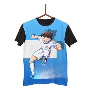 Camisa Camiseta Capitão Tsubasa Futebol Anime J0023