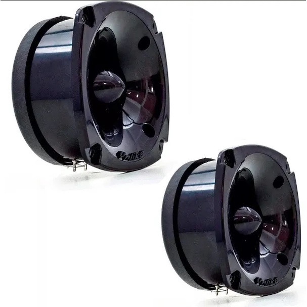 Kit 2 Super Tweeter Unlike 200w Rms Som Fenólico Para Carro em Oferta na Shopee