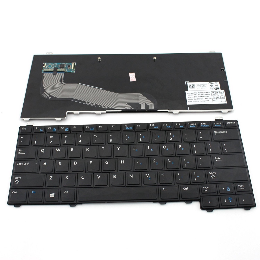 Teclado Compatível Notebook Dell Latitude E5440 P44g Modelo Pk130wq1a00