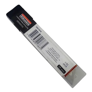 50 Lâminas De Estilete 18mm X 0.37 Aço Carbono 5 Estojos Starfer House