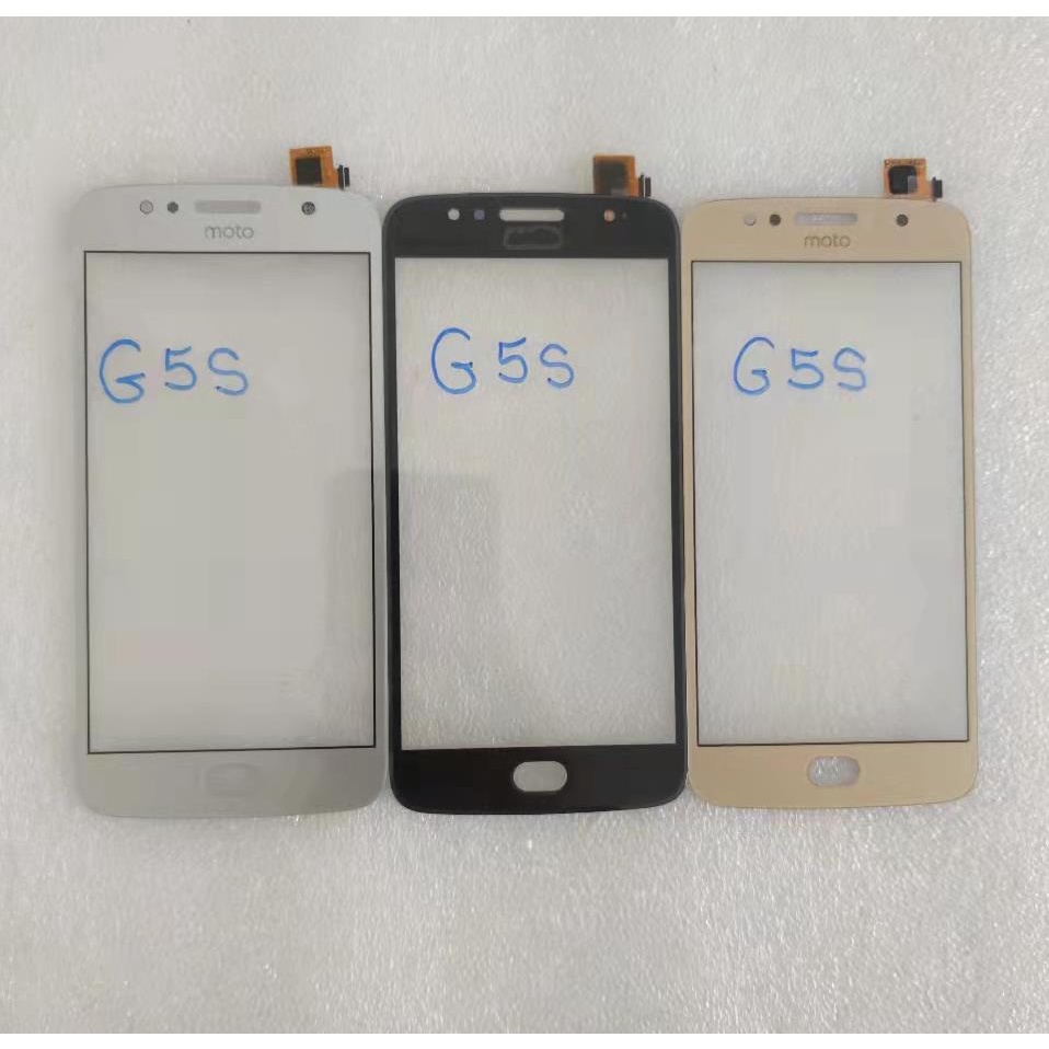 motorola G5S tela de vidro com touch para Tela de Vidro Compatível Moto G5s Xt1792/Xt1793/Xt1794. Nota: (Reparo de celular motorola vidro da tela frontal, substitua o vidro do celular)