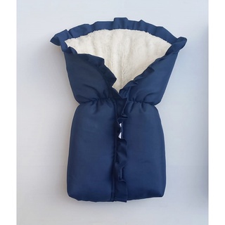 PORTA BEBE SACO DE DORMI ACOLCHOADO SHERPA MARINHO MENINO/MENINA em Oferta na Shopee
