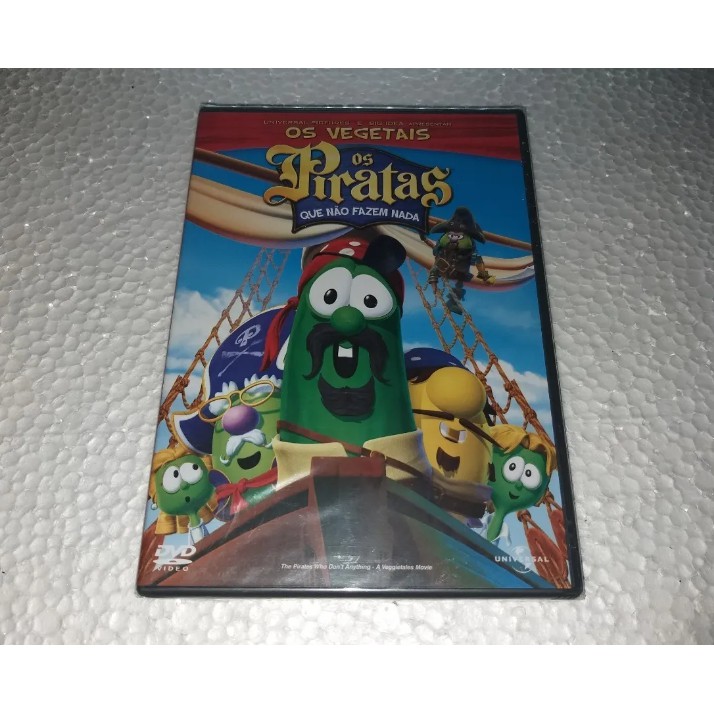 Os Vegetais Os Piratas Que Não Fazem Nada Dvd Lacrado Shopee Brasil