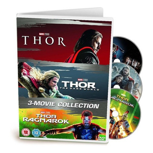 Box - Dvd Thor Trilogia Filme 1 2 3 - 3 Dvd | Shopee Brasil