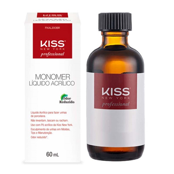 Liquido Acrilico Monomer Fkal200br Kiss Ny kiss new york 60ml