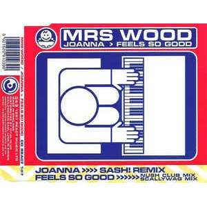 Cd Single Mrs Wood Joanna  Feels So Good england 4x