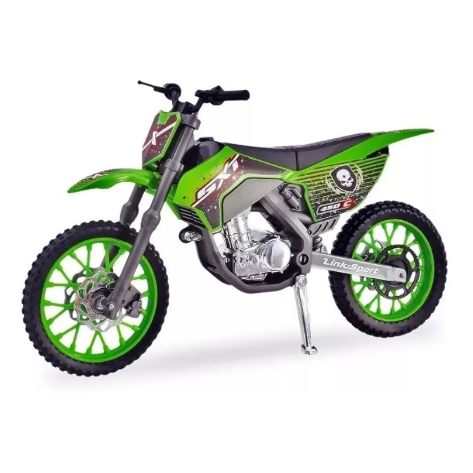 Moto De Brinquedo Motocross Pneus Borracha Usual em Oferta na Shopee