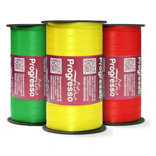 Fita de Cetim N01 Progresso CF001 7mm 100metros - FITA DE CETIM COM 100 METROS