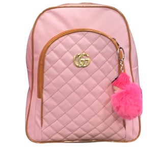 Mochila Bolsa universitaria escolar Feminina de Couro Espaçosa Modelo Casual de Luxo Queima de Estoque Compre ja a Sua