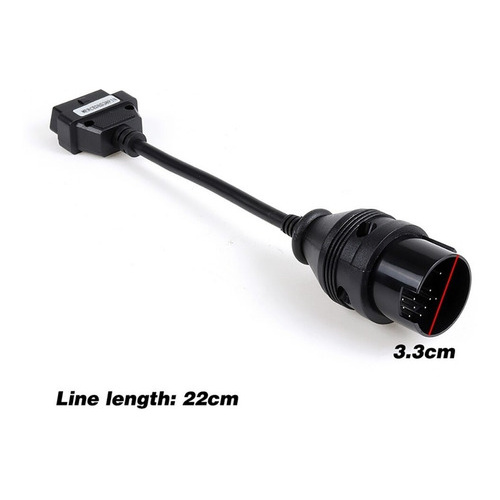 Cabo Mercedes Clk W208 1997/2002 38 Pinos Para Obd2 16 Pinos