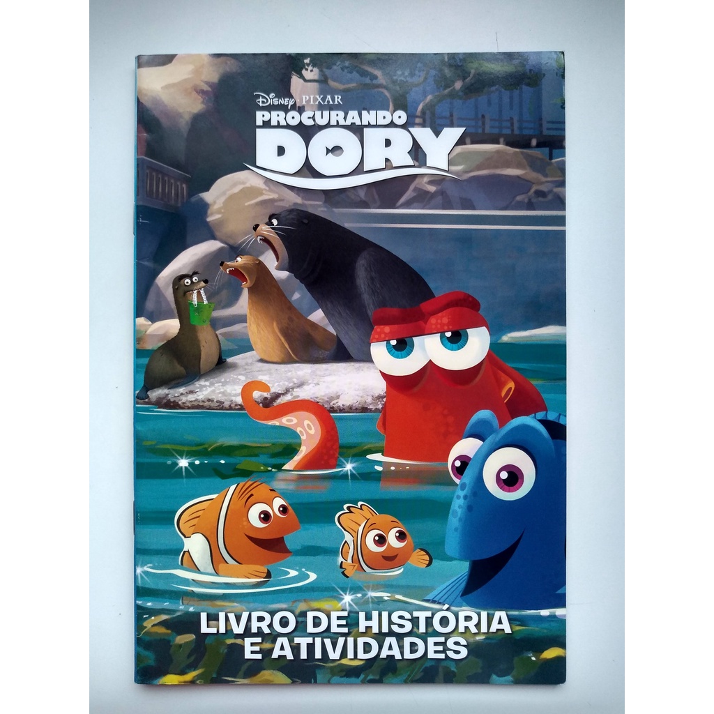Livro Procurando Dory Livro de História e Atividade H51