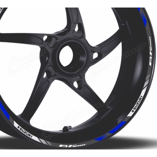 Friso Adesivo D1 Roda Moto Suzuki B-king Gsx 1300