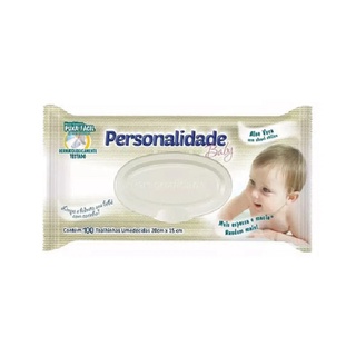 Toalha Umedecida com 100Un - Personalidade