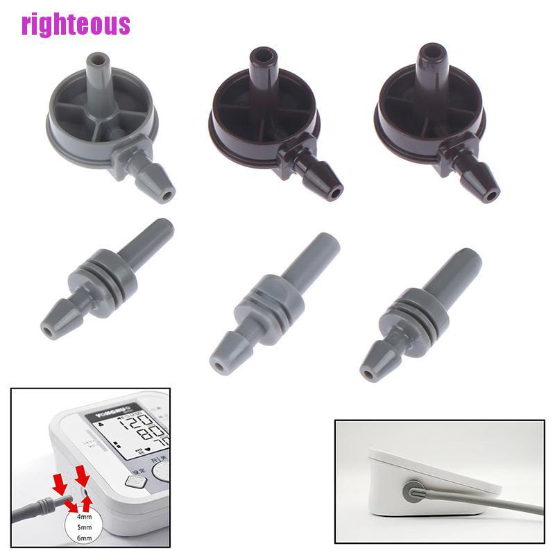 Diretos 4mm / 5mm / 6mm Monitor De Pressão Sanguínea Digital Braço Manguito Conector Tonômetro Braço