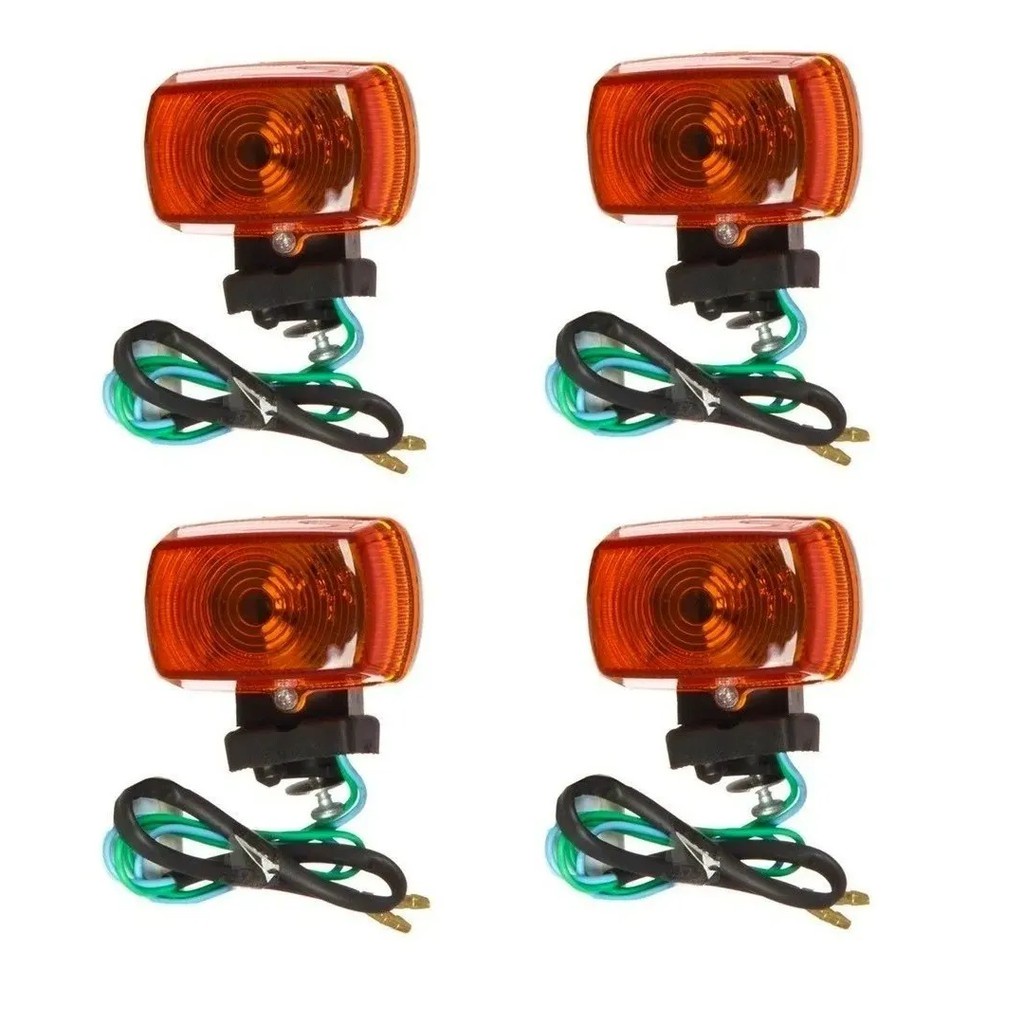 Pisca Seta Completo Honda Xlr 125 Xr 200 Nxr 125 Bros Pop 100