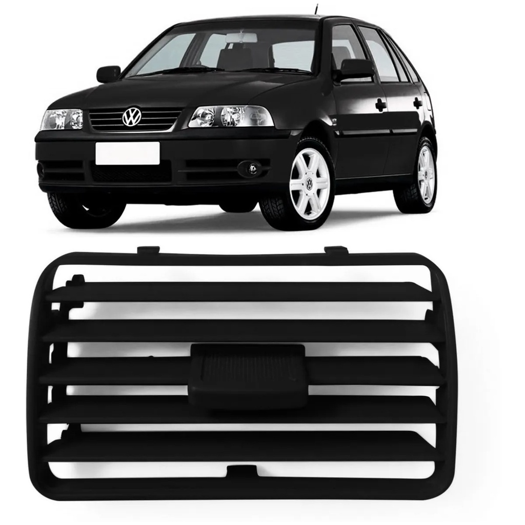 Tela Grade Difusor Ar Gol G3 Parati Saveiro Preto