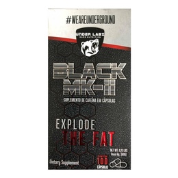 Black Mk-ii Explode The Fat Com 100 Capsulas Under Labz - Thermogenico ...