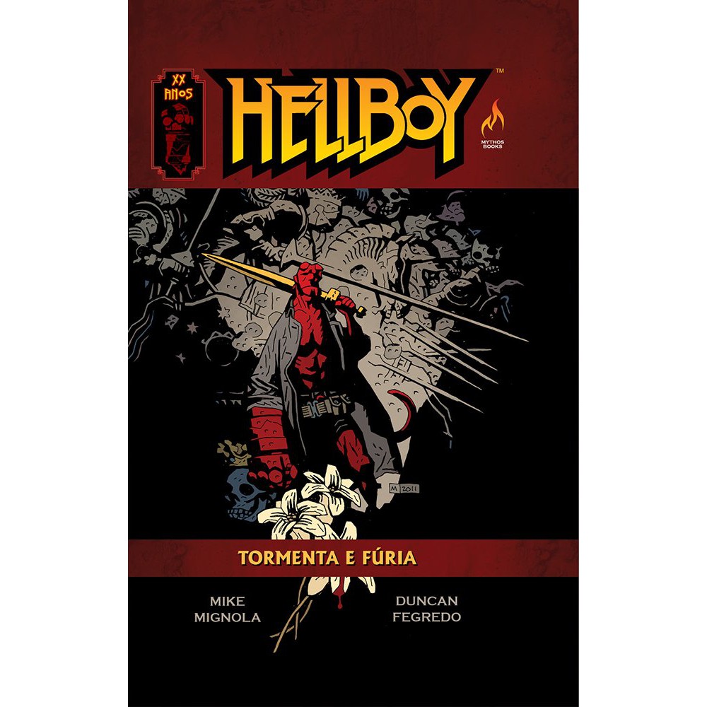 Hellboy - Tormenta e Fúria (capa dura) (autor, ilustrador: Mike Mignola)