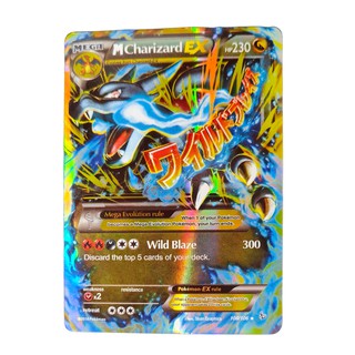 Carta Pokemon Tcg Mega Charizard X / Cartinha Mega Charizard